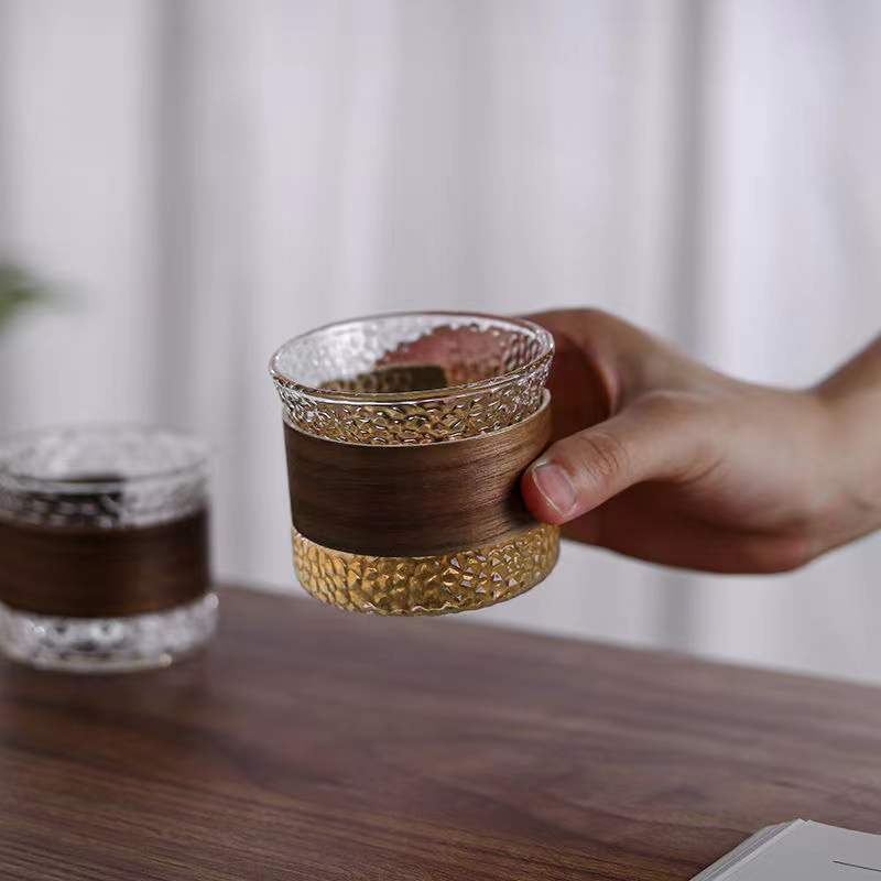 Espresso Shot Glass - 130ml Tea Cup Large Capacity Japanese