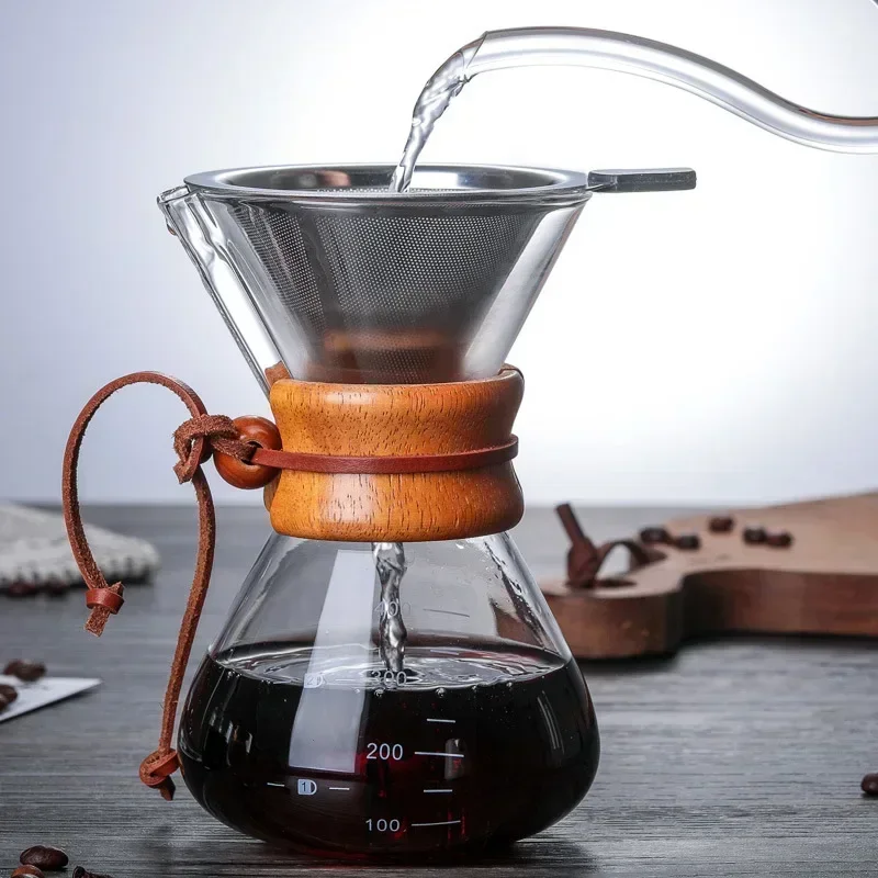 Hand Glass Coffee Kettle with  - огляд і ціна Coffee Equipment Pour Over