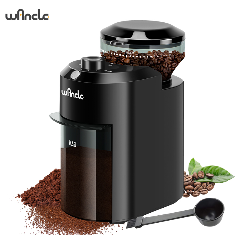 Wancle Automatic Burr Mill Cof - огляд і ціна Coffee Grinder Burr Flat